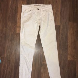 Cream gold textured Zara woman premium jean 6